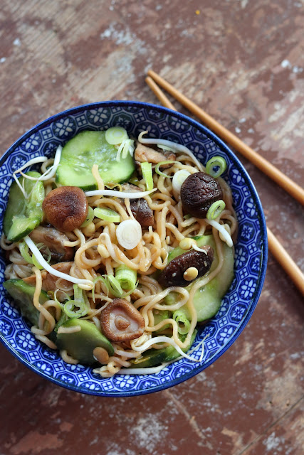 Ginger Scallion Noodles