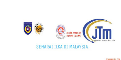 Senarai ILKA Institusi Latihan Kemahiran Awam di Malaysia