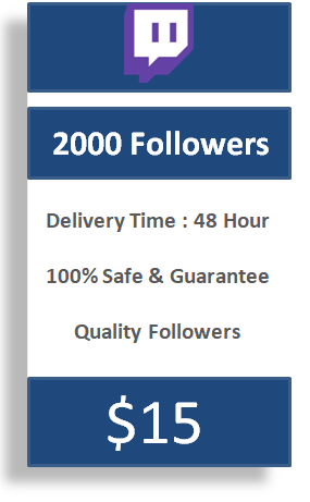 2000 free twitch followers bot