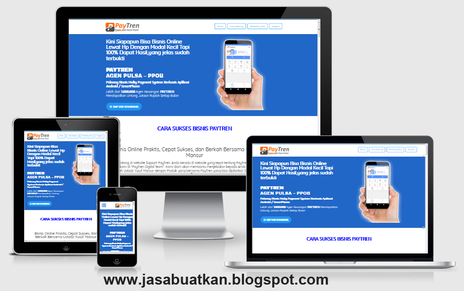 jasa situs web blog peronal untuk pribadi lembaga dll