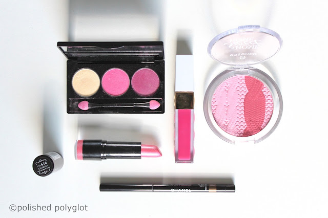 Pink makeup Look - Monday Shadow Challenge