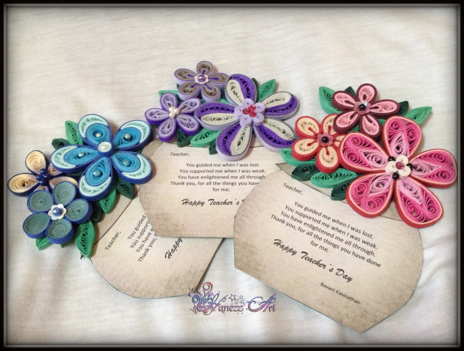 Hanezz Art Bookmark Teacher s Day