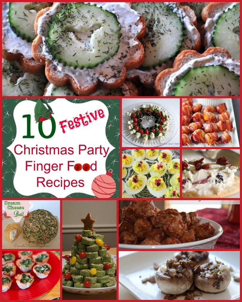 Classical Homemaking: 10 Festive Christmas Party Finger Food Recipes