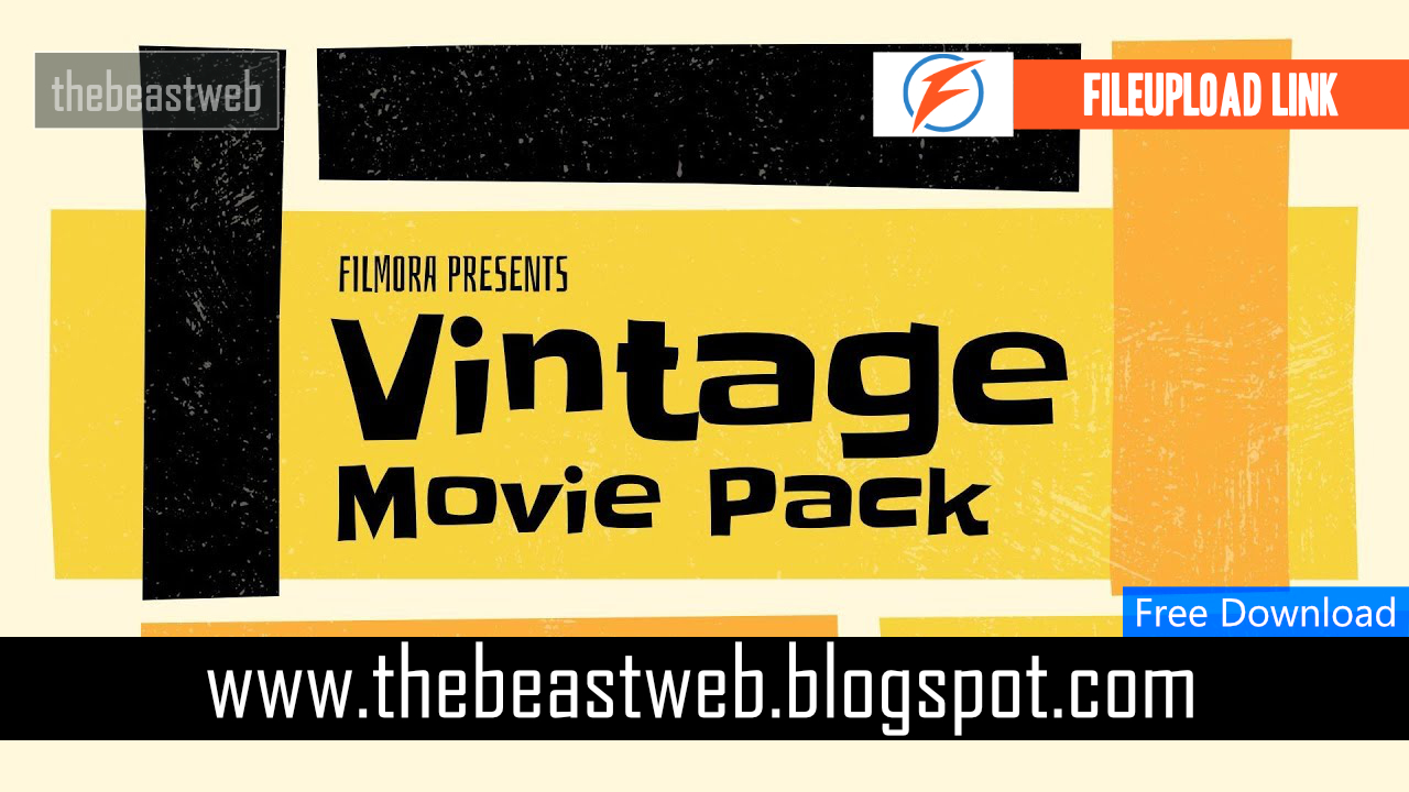 Wondershare Filmora Vintage Movie Effect Pack