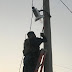 Quitan 18 “narcocámaras” colocadas en postes en Reynosa