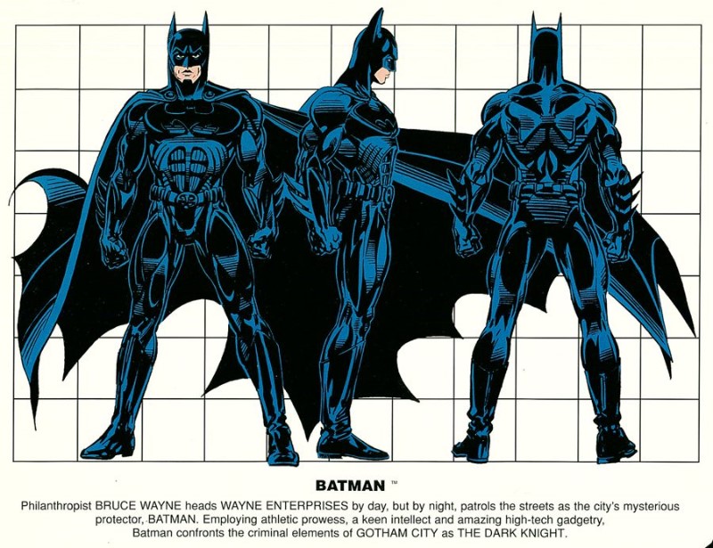 1995  : Batman Forever Merchandise Review: Style Guide by Warner  Brothers