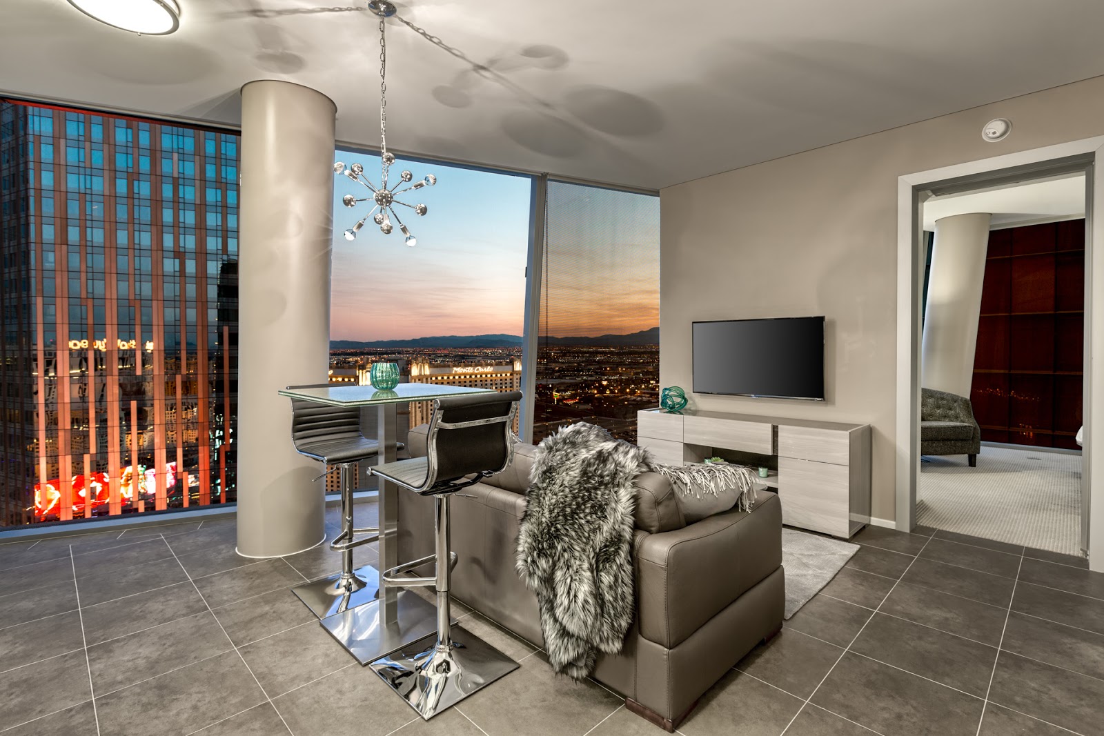 Veer Towers Condos East Tower South View West Tower North View