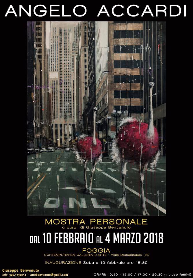 Arte Angelo Accardi A Foggia Con Una Personale La Gazzetta Meridionale It Cronaca Del Sud 24h