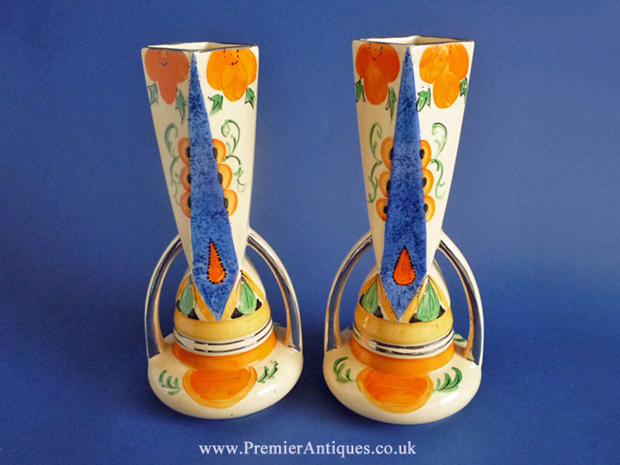 Premier Antiques Art Deco Vases