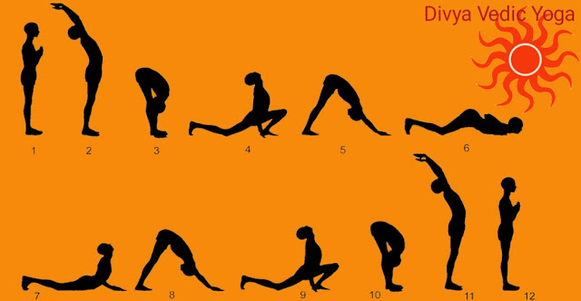 Surya namskara सूर्य नमस्कार