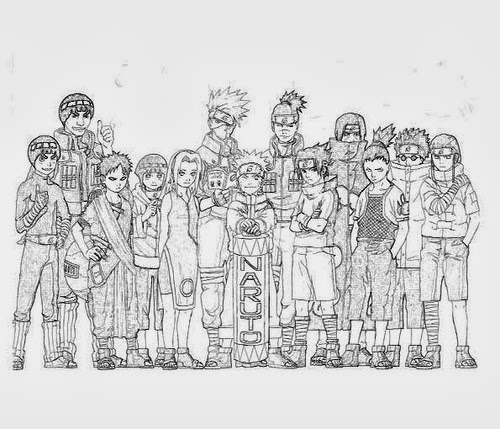 Desenhos Do Naruto Para Colorir Novos desenhos gratis para imprimir, pintar e colorir toda semana! desenhos do naruto para colorir