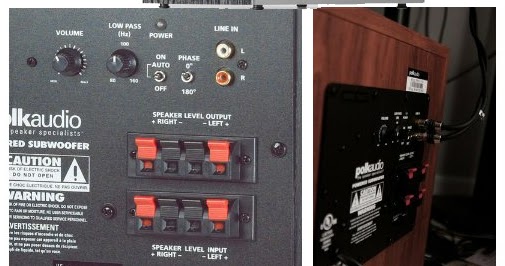 Polk Audio 100W Subwoofer PSW10 | circuit harness wiring