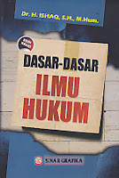   Judul Buku : Dasar-Dasar Ilmu Hukum