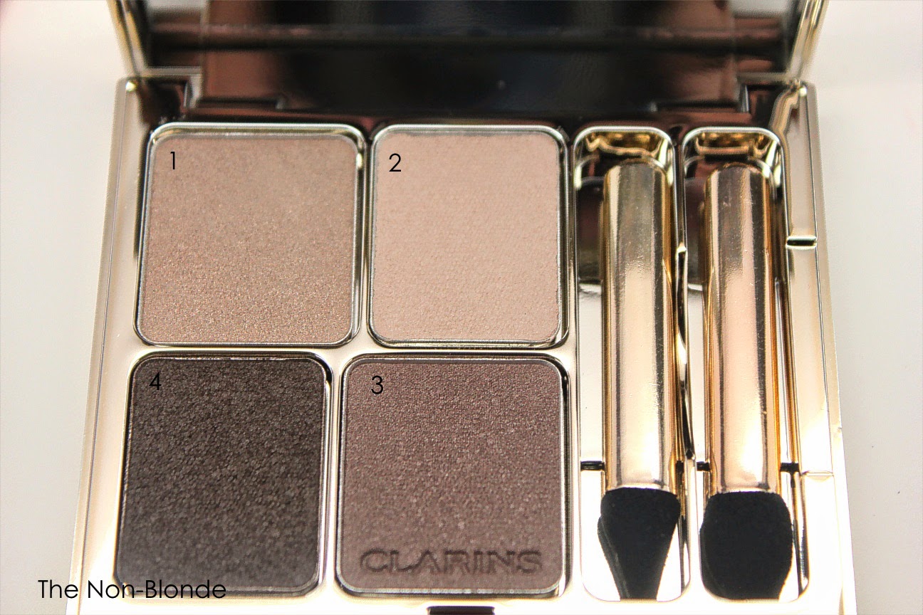 Clarins Eye Quartet Mineral Palette Skintones The NonBlonde