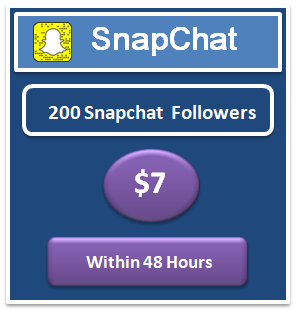 200 snapchat followers