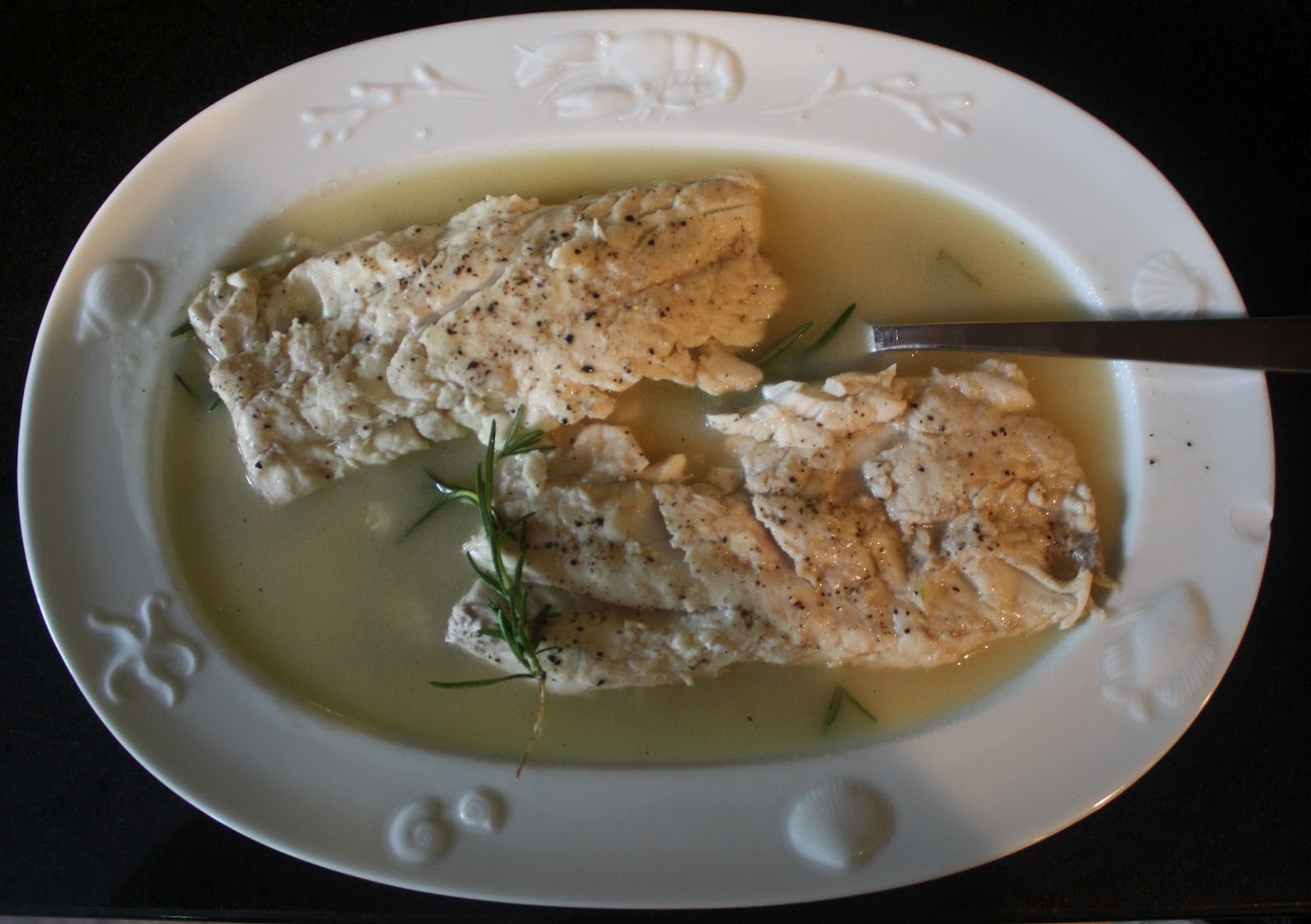 MANGO and GINGER Recipe Maryland Rockfish (Striped Bass) Ceviche