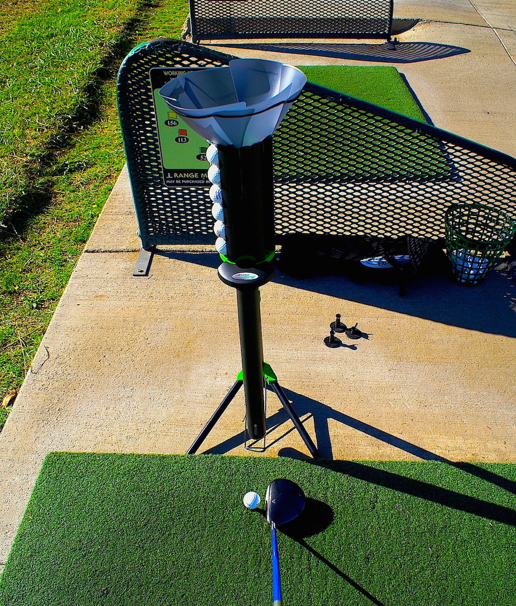 Will o'the Glen On Golf Neuroswing personal ball dispenser