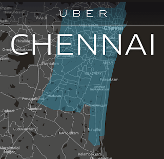 Uber Chennai Coverage Area