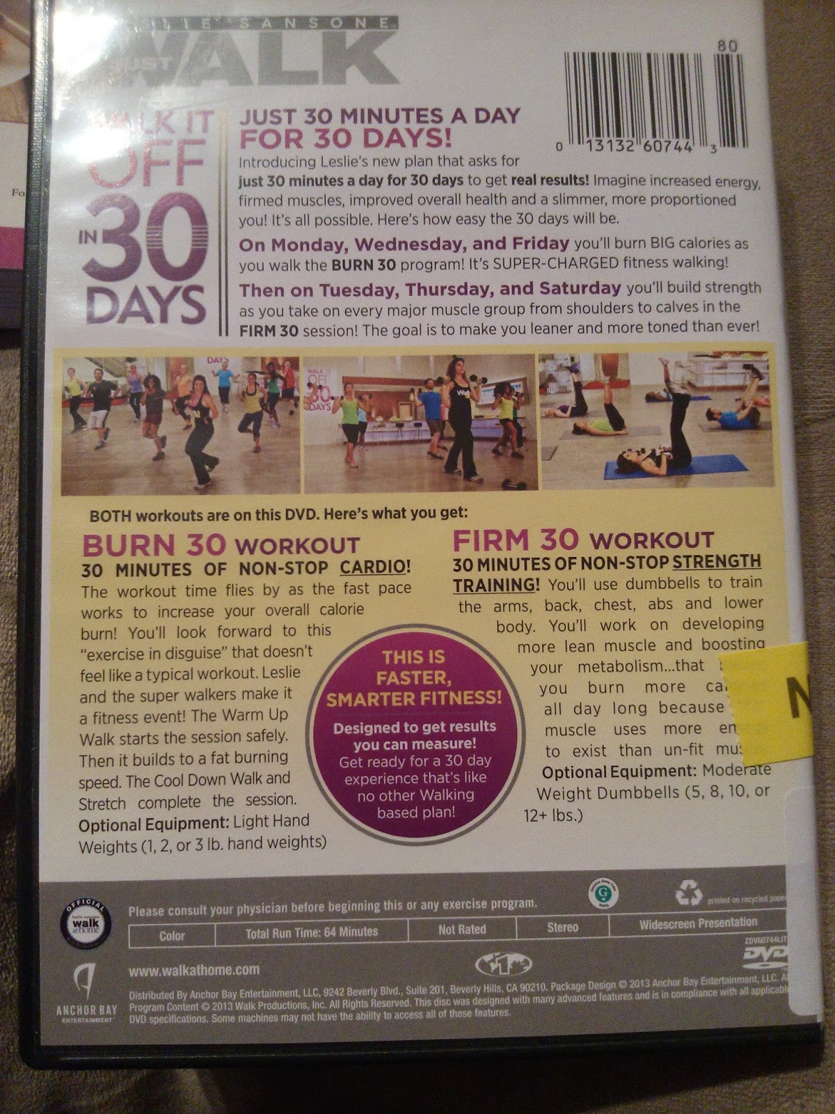 Trapped in a Fat Chick Leslie Sansone Walk it Off in 30 Days Review