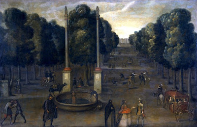 Vista de la Alameda de Hércules (1647) - Anónimo - Hispanic Society (Nueva York) Vista de la Alameda de Hércules (1647) - Anónimo - Hispanic Society (Nueva York)
