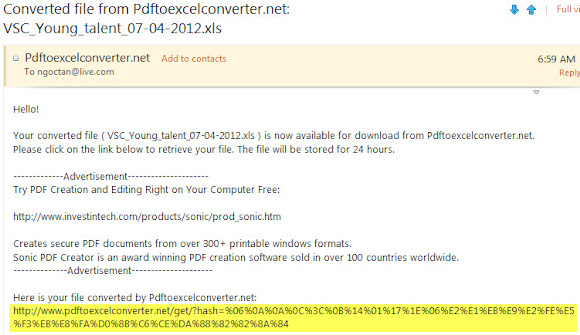 PDFtoExcelConverter.net - Chuyển đổi PDF sang Excel miễn phí 
