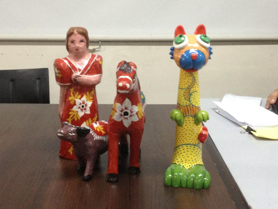 You Only Get What You Give Taka Paete paper mache