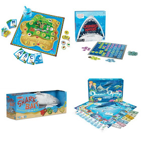 Shark board games for kids.