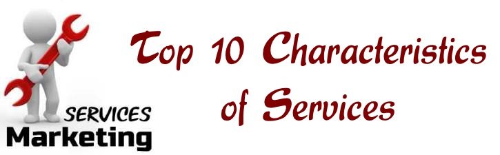 Characteristics of services