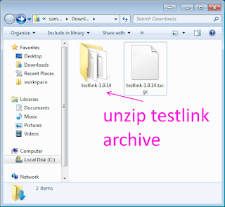 TestLink  install testlink on windows 7 tutorial 6
