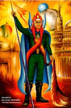 Canto Do Cavaleiro Da Lança Vermelha Acervo Espiritualista Legioes E Cavaleiros