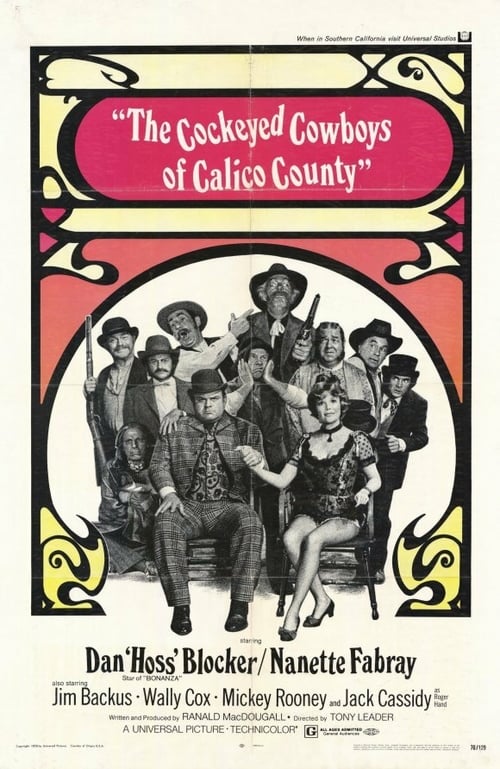 Descargar The Cockeyed Cowboys of Calico County 1970 Blu Ray Latino Online