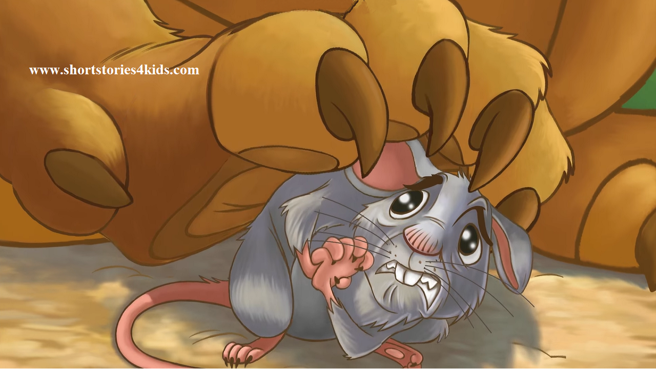 The Lion and The Mouse ~ English Short Story for Kids