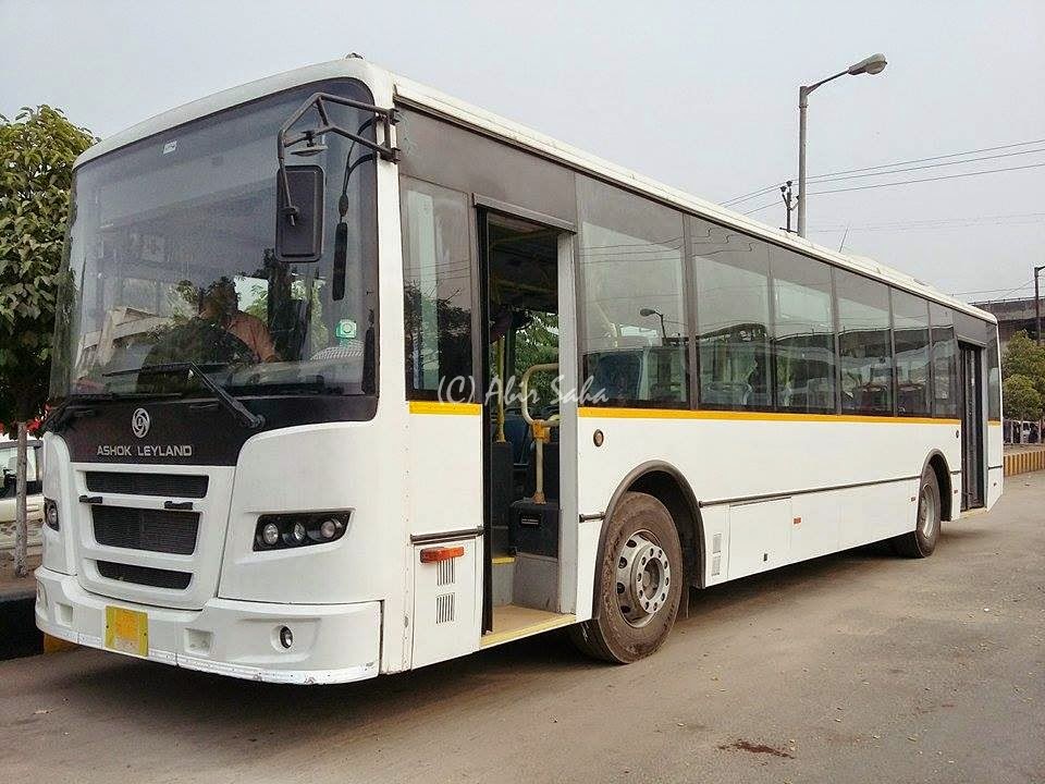 Ashok Leyland Low Floor AC Bus at Guwahati ISBT Biswajit SVM Chaser