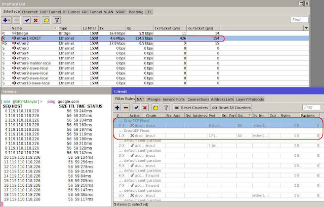Cara Drop Flood DNS di Mikrotik Dengan Query DNS Cara Drop Flood DNS di Mikrotik Dengan Query DNS