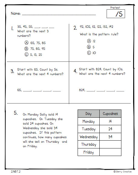 2nd Grade Math Test Printable That Are Comprehensive Derrick Website 2nd Grade Math Test Printable That Are Comprehensive Derrick Website