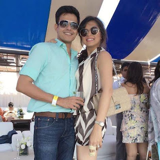 Drashti Dhami dengan Neeraj Khemka Drashti Dhami dengan Neeraj Khemka
