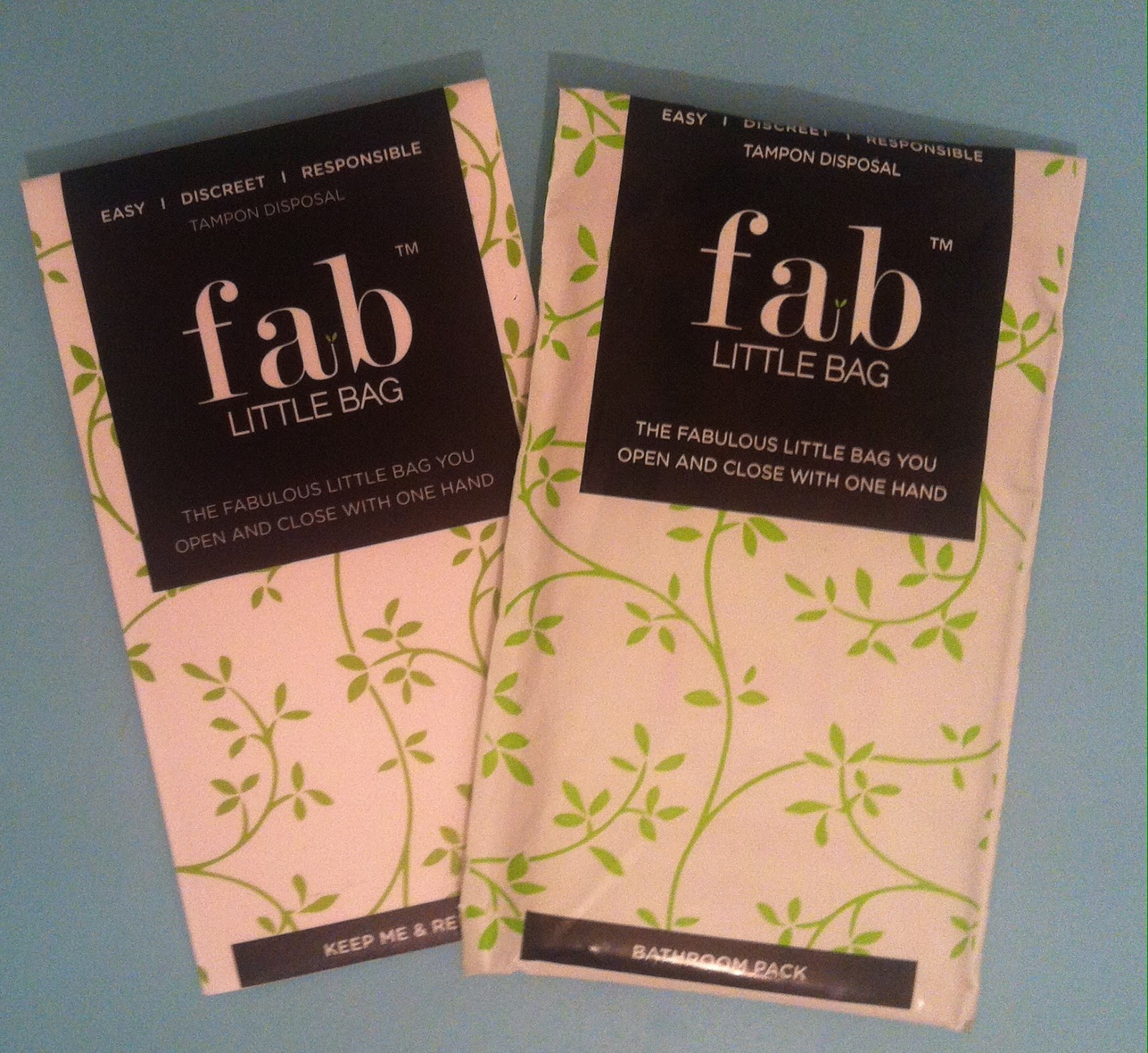 My Little L Review FabLittleBag tampon disposal bags