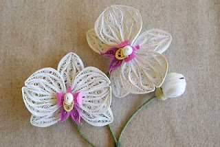 Paper Quilling Flower Designs - Creative Art & Craft Work