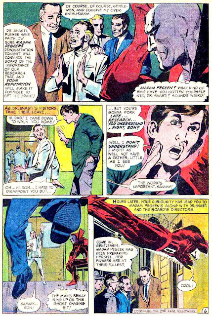 Strange Adventures v1 #213 dc 1960s silver age comic book page art by Neal Adams Strange Adventures v1 #213 dc 1960s silver age comic book page art by Neal Adams