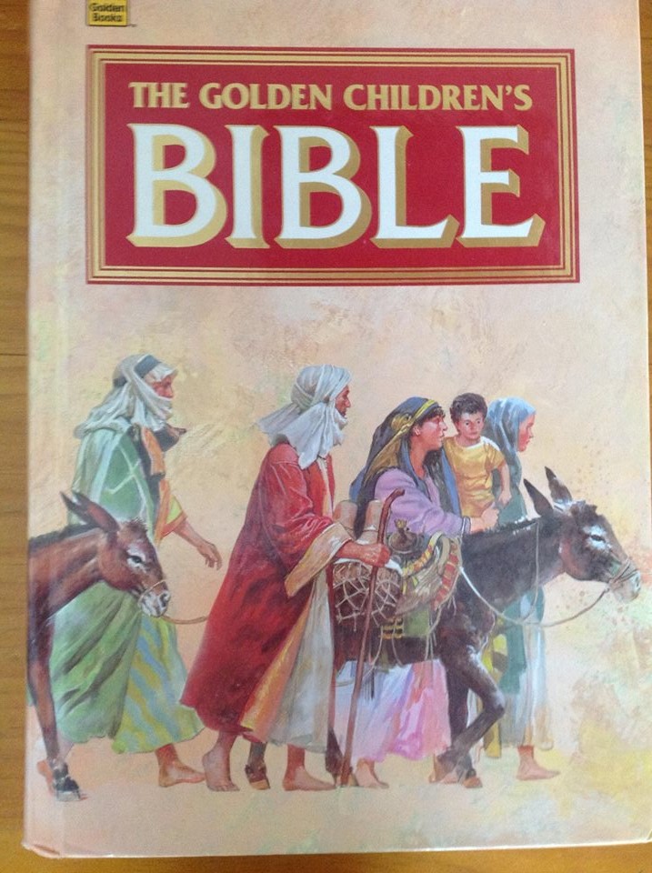 Magical Vintage Children's Books The Golden Children's Bible