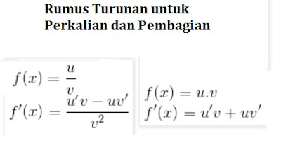 Contoh soal turunan fungsi aljabar