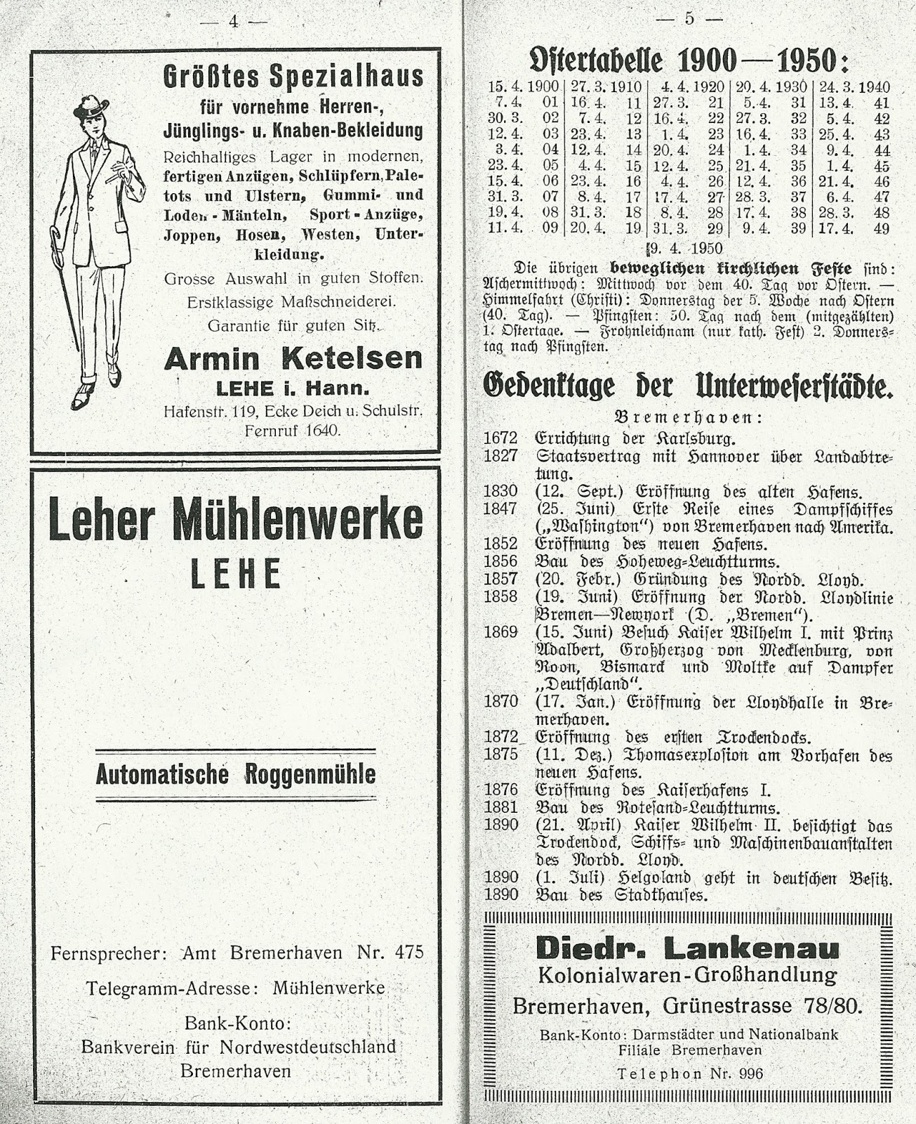 01.09.39 - Das Ende eines Traumes: Von Hessen an die Küste und die Ahnen