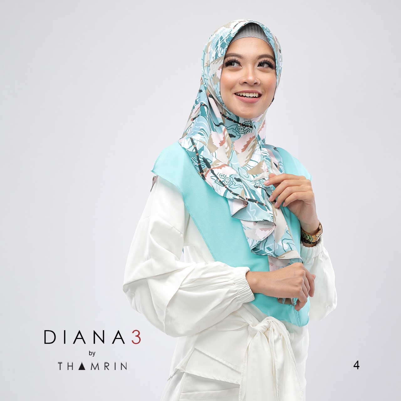Diana 3 Original By Thamrin Hijab ~ Nekula Hijab Collection Store