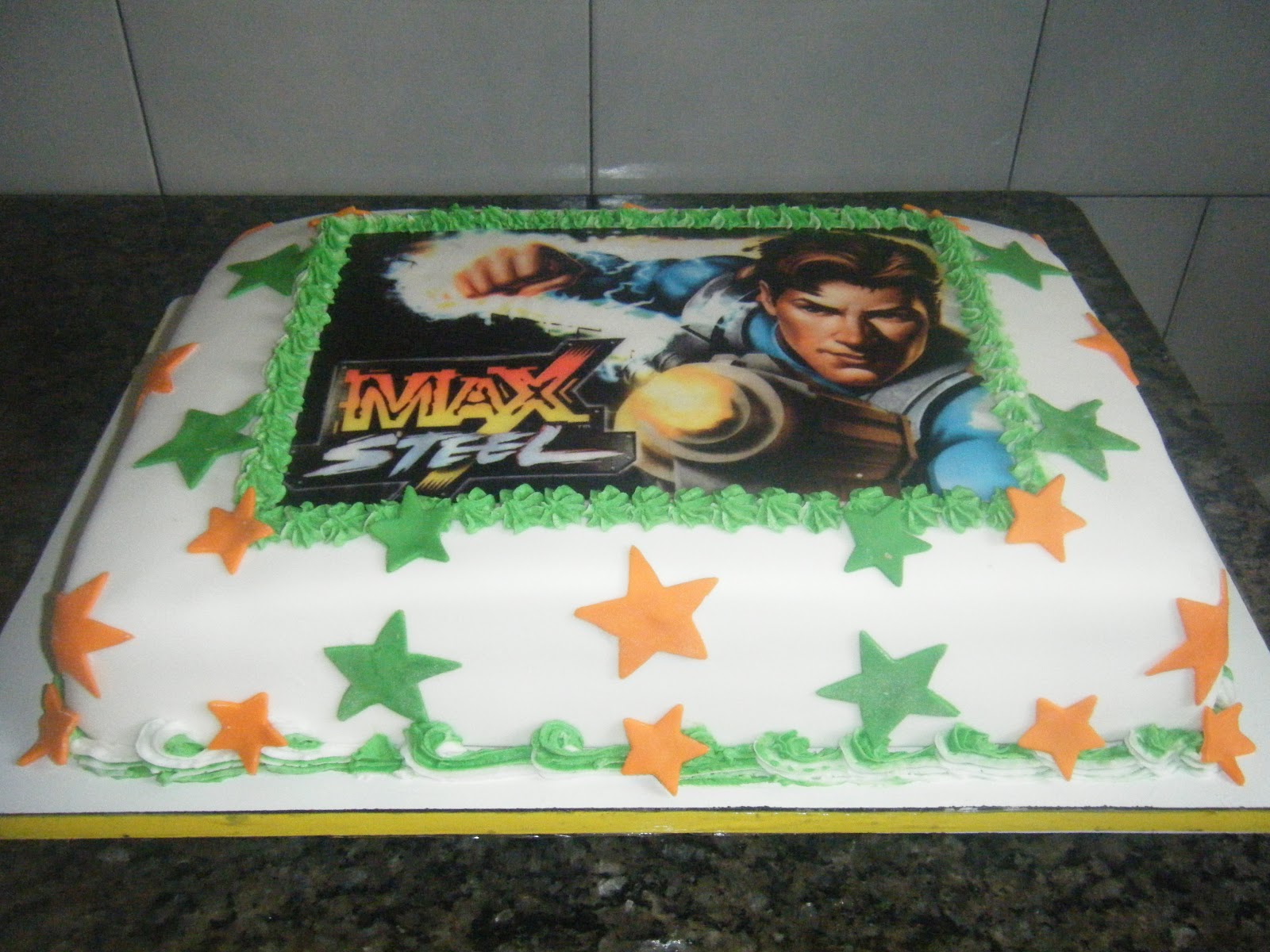 Tânia Bolos: Bolo Max Steel