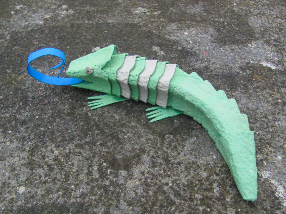 Jumble Tree Egg carton lizard