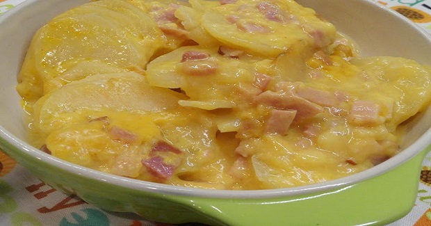 Crock Pot Cheesy Scalloped Potatoes And Ham Recipe Crock Pot Cheesy Scalloped Potatoes And Ham Recipe