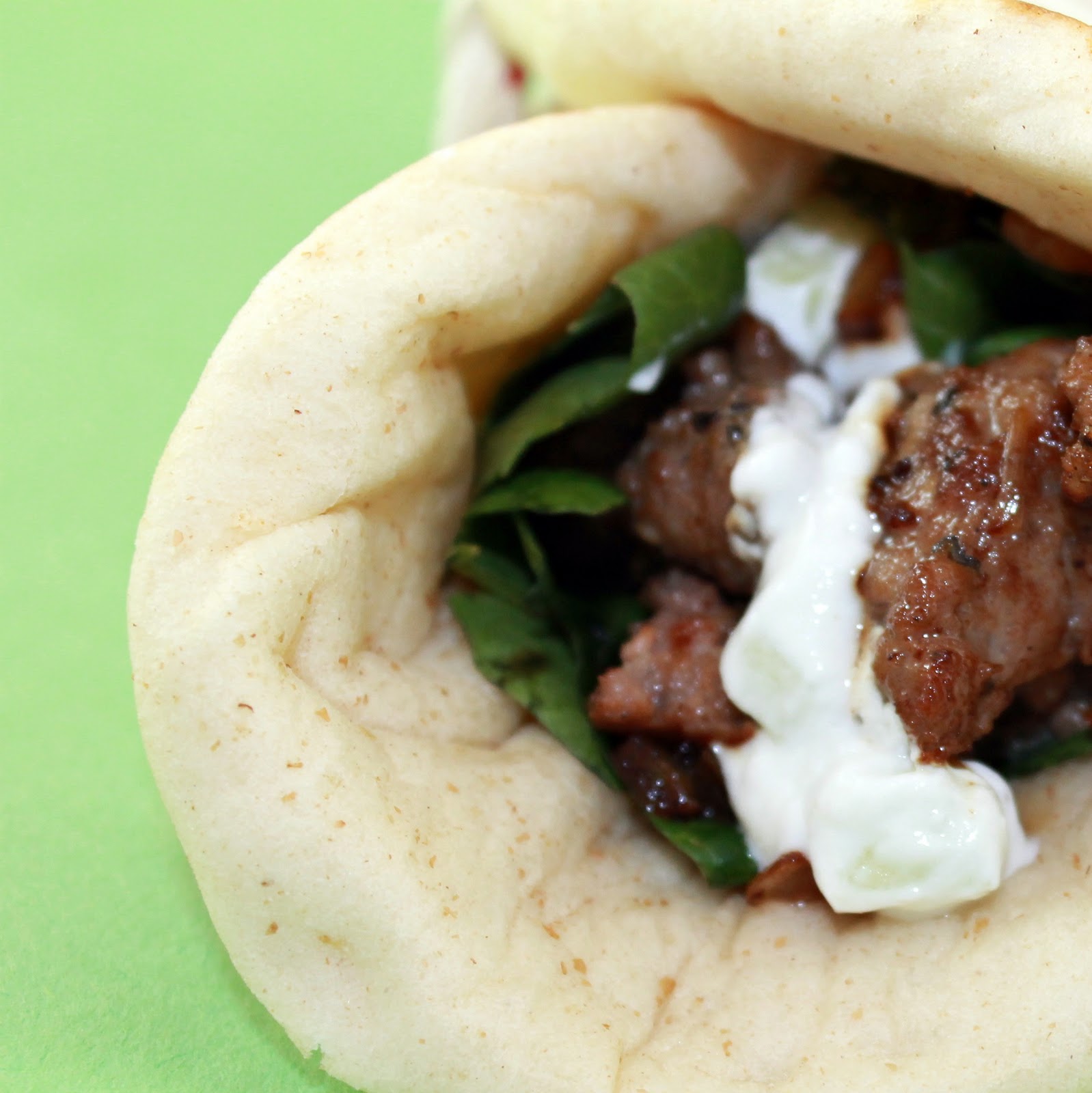Lamb Wraps with Tzatziki Sauce Recipe I Can Cook That