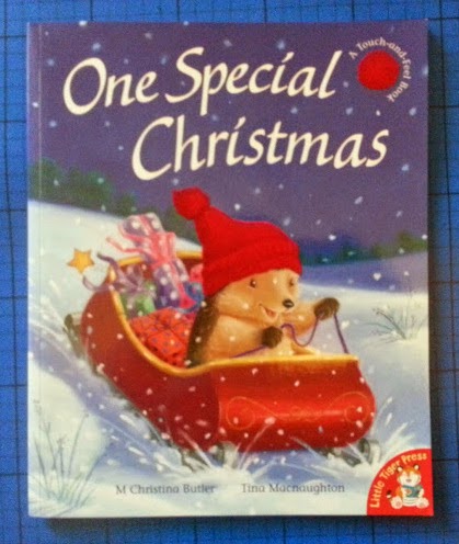 One Special Christmas children's story book with touch and feel flocked print review