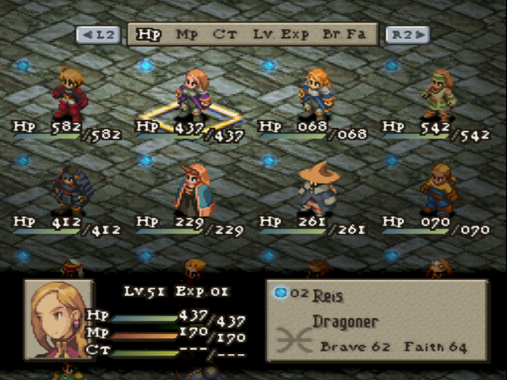 Video Games That I Played: Final Fantasy Tactics