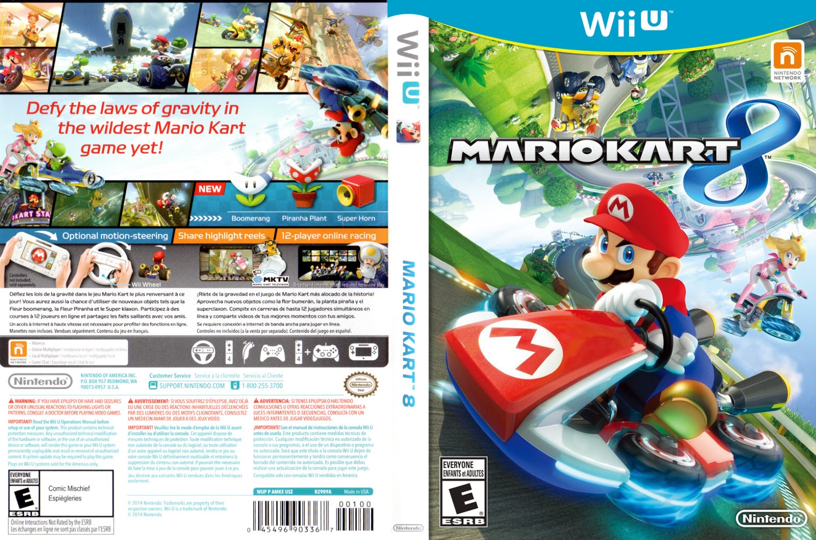 Mario Kart 8 Primeiro GamePlay Wii U Wii U Loadiine Wii U